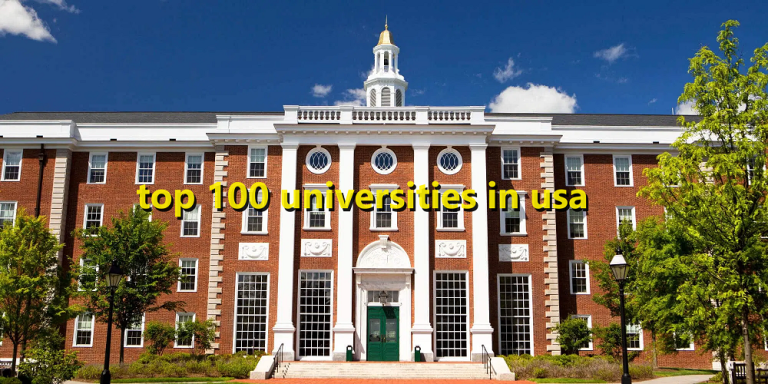 top 100 universities in usa